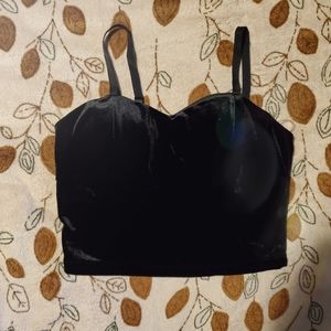 Women's Velvet crop top 3x$30